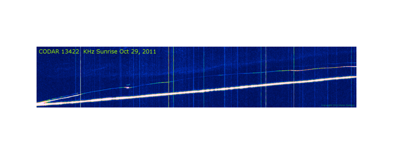 Coastal ocean dynamics applications radar (CODAR) describes a type of compact High Frequency (HF) RADAR developed between 1973 and 1983 at NOAA's Wave Propagation Laboratory in Boulder, Colorado. CODAR uses HF surface wave propagation to remotely measure ocean surface waves and currents.
￼